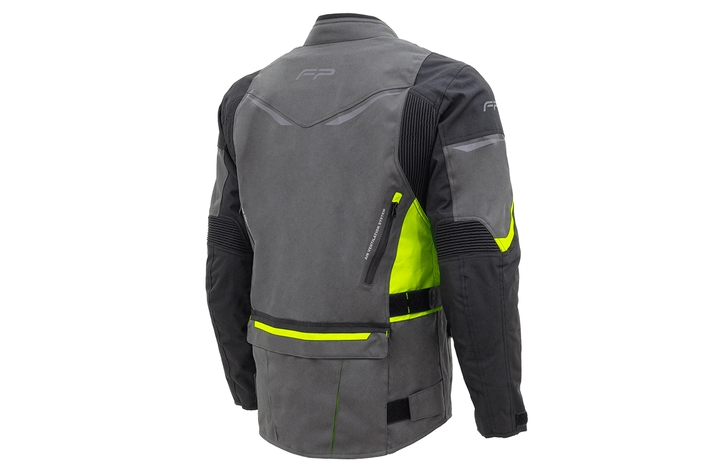 CHAQUETA TURISMO NOMAD GRIS/NEON FP