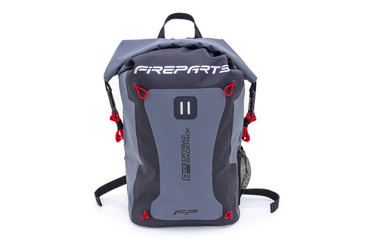 MOCHILA DRYPACK B25 LITROS NEGRO/ROJO FP