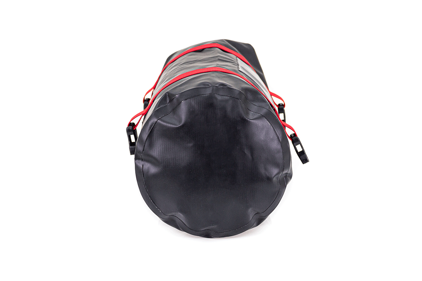 MALETA IMPERMEABLE DRYBAG C15 LITROS NEGRO/ROJO FP