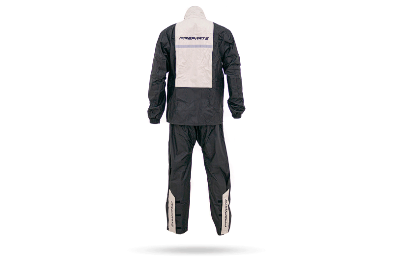 IMPERMEABLE CYCLONE NEGRO/GRIS FP