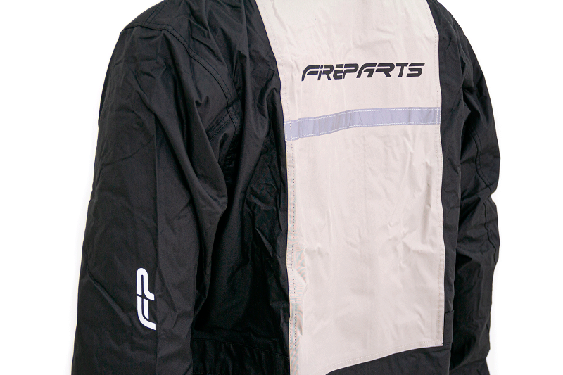 IMPERMEABLE CYCLONE NEGRO/GRIS FP