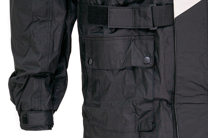 IMPERMEABLE CYCLONE NEGRO/GRIS FP