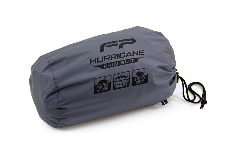 IMPERMEABLE MONOTRAJE HURRICANE C2 NEGRO/GRIS FP