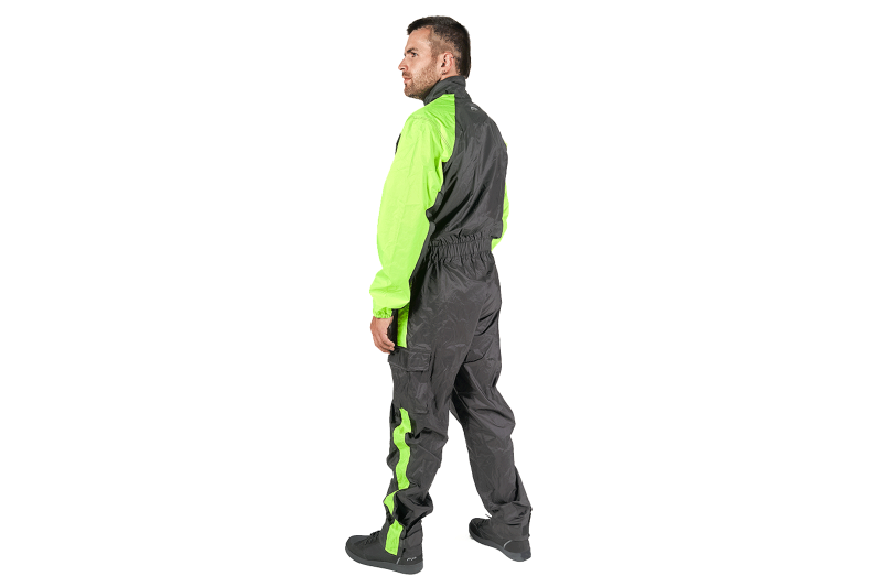 IMPERMEABLE MONOTRAJE HURRICANE C2 NEGRO/NEON FP