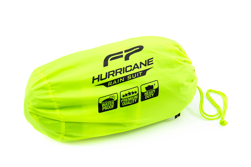 IMPERMEABLE MONOTRAJE HURRICANE C2 NEGRO/NEON FP