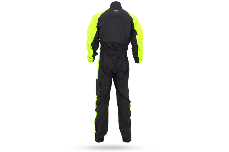 IMPERMEABLE MONOTRAJE HURRICANE C2 NEGRO/NEON FP