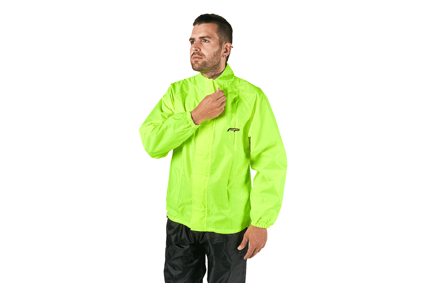 IMPERMEABLE TORNADO C2 NEGRO/NEON FP